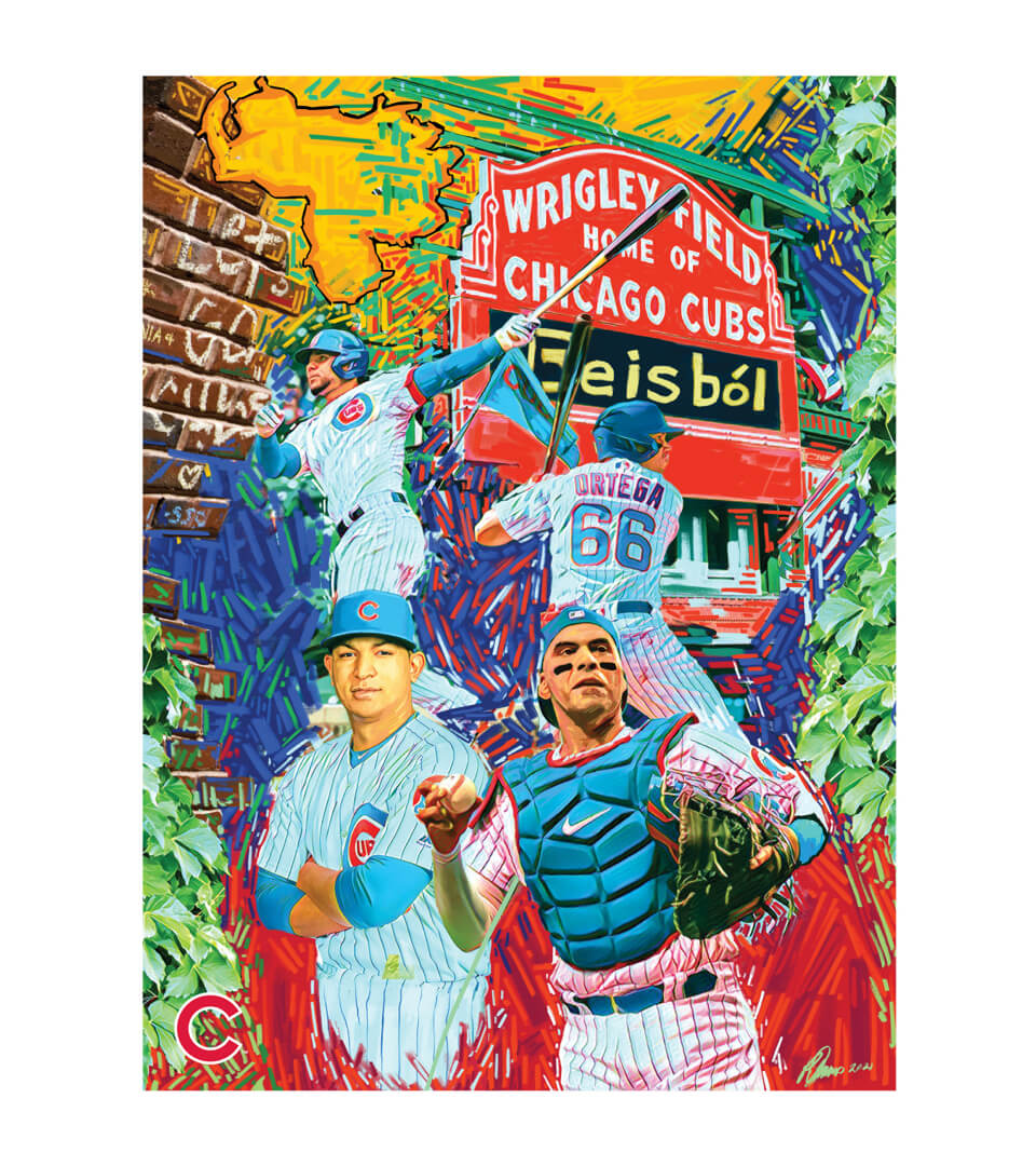 Chicago Cubs World Series Poster, Cubs World Series Artwork Cubs